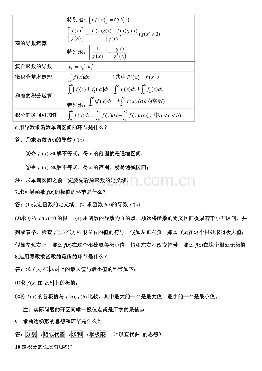 2023年高中数学人教版选修知识点总结.doc_第2页