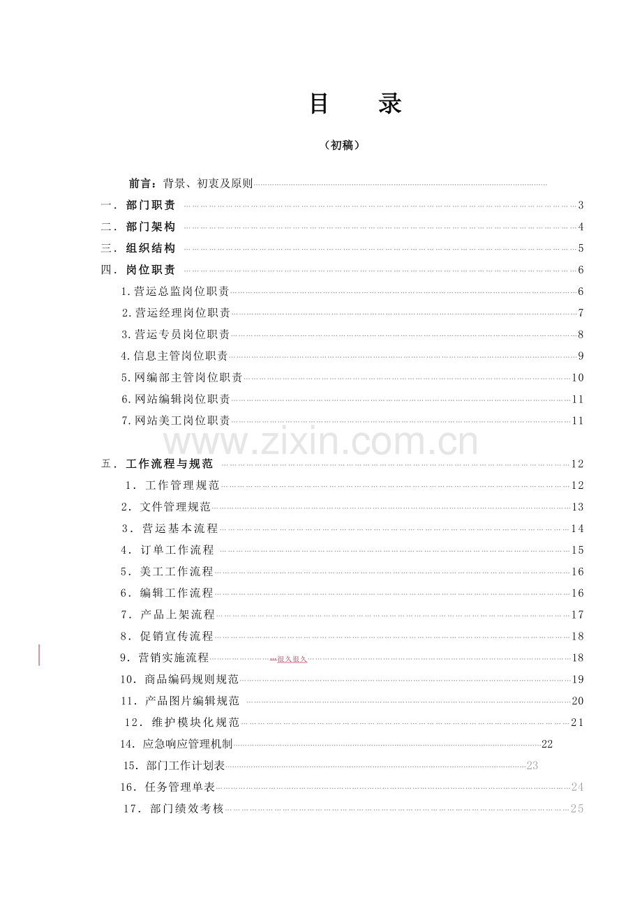 电商运营管理工作规范.doc_第1页