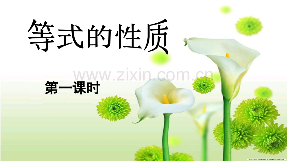 等式的性质-(课堂PPT).ppt_第1页