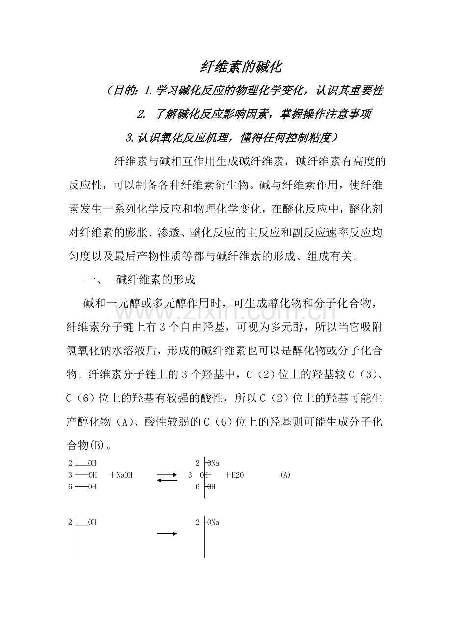 纤维素的碱化.doc_第1页