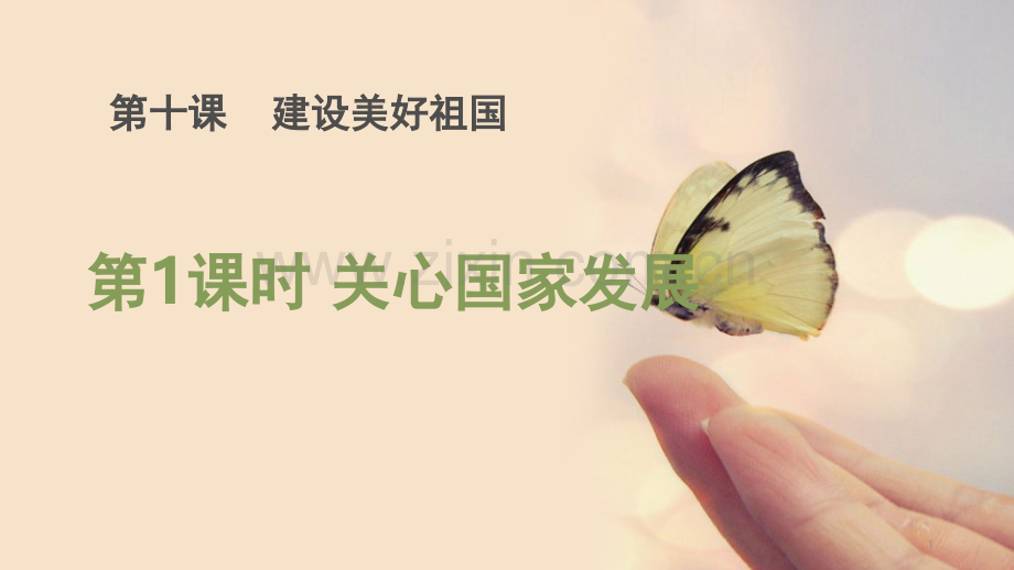 道德与法治关心国家发展(课堂PPT).ppt_第1页