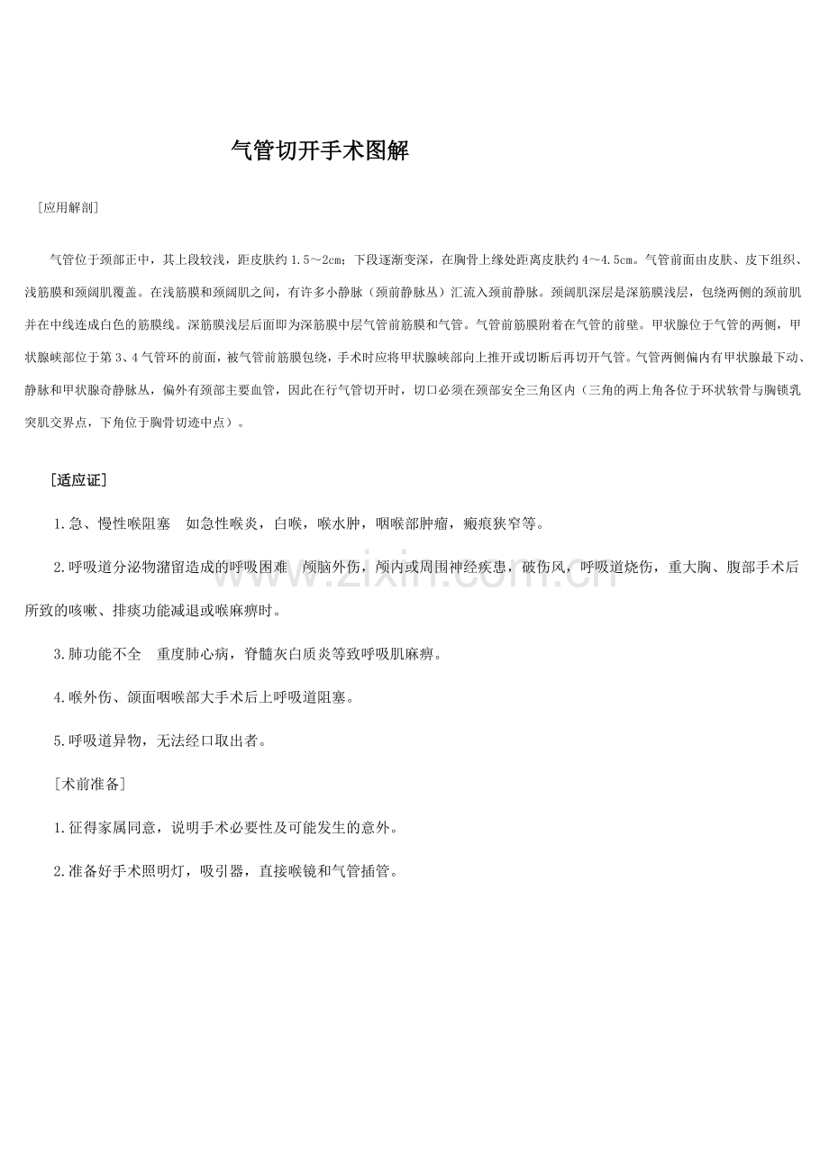 气管切开手术图解.doc_第1页