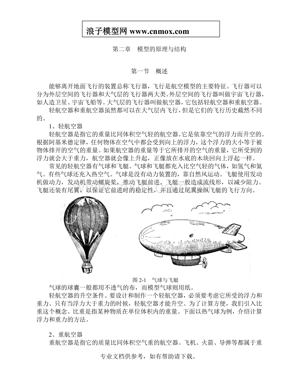 航模基础知识-原理与结构.doc_第1页