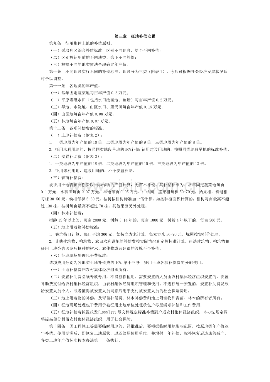温州市市区征用农民集体所有土地管理办法.doc_第2页