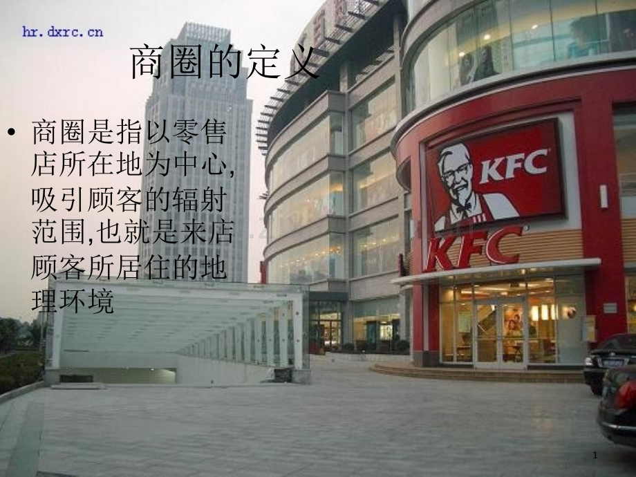 肯德基的选址策略课件.ppt_第1页