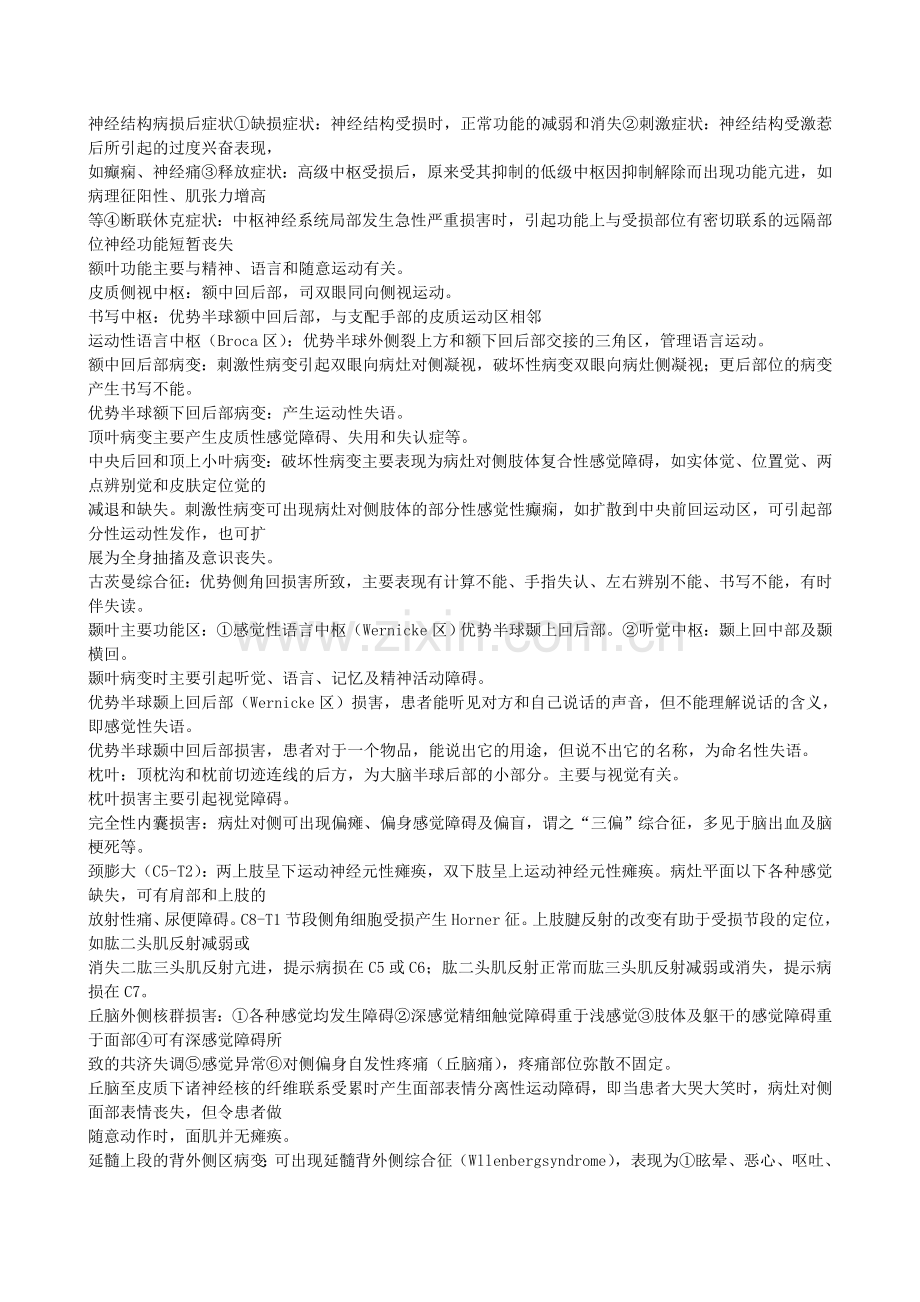 神经病学考点.doc_第1页
