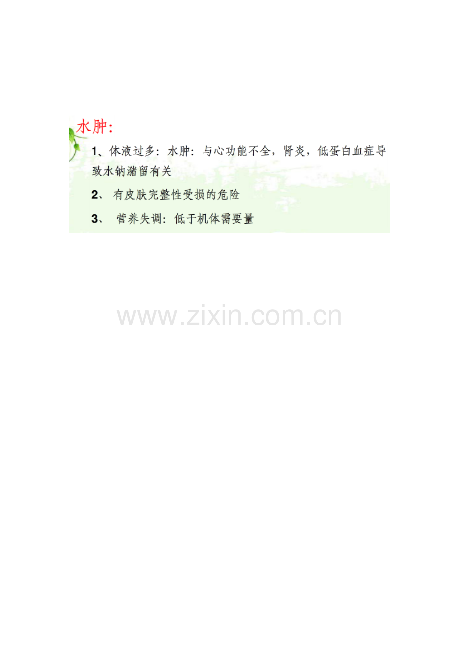 常见症状的相关护理诊断.doc_第2页