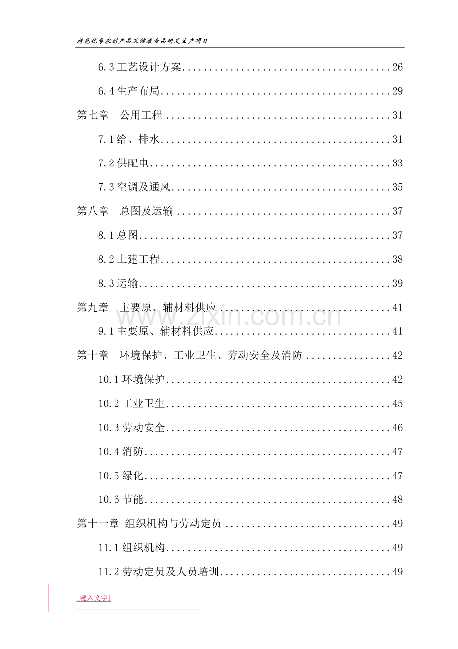 色优势农副产品及健康食品研发生产项目申请建设可研报告.doc_第2页