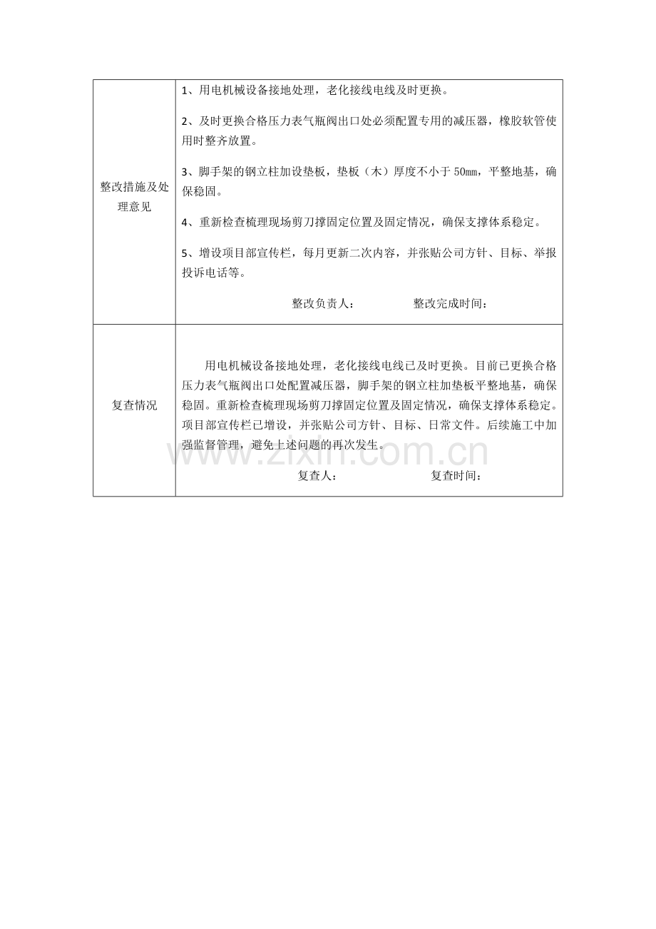 月度检查记录表.doc_第2页