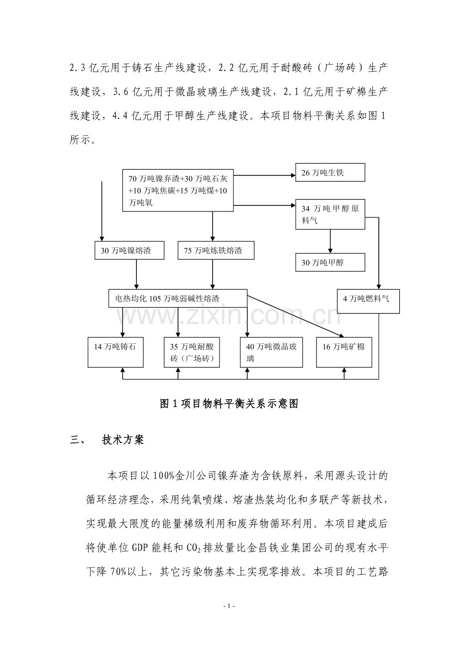 镍弃渣多联产项目可行性论证报告书.doc_第2页