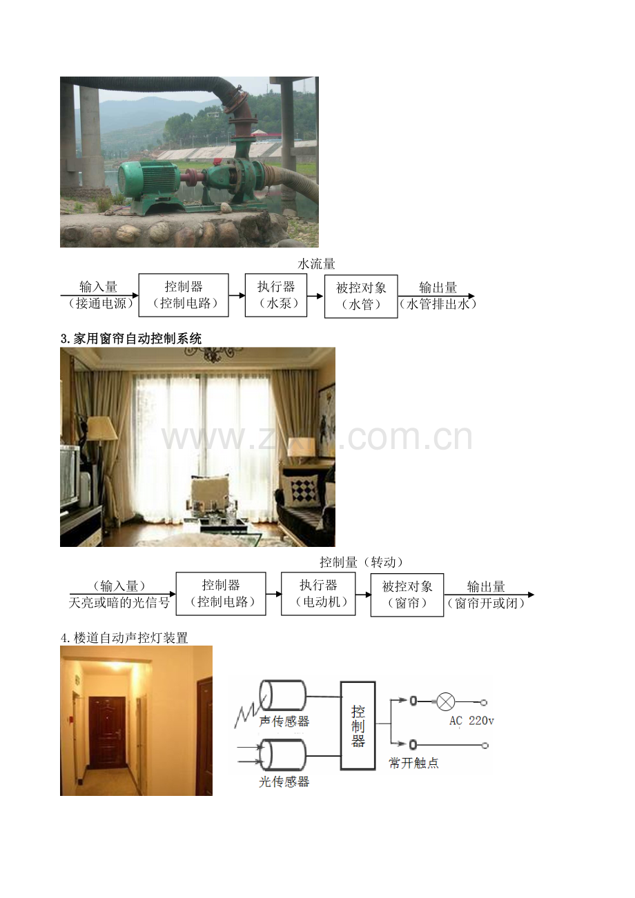 常见开环控制系统方框图.doc_第2页