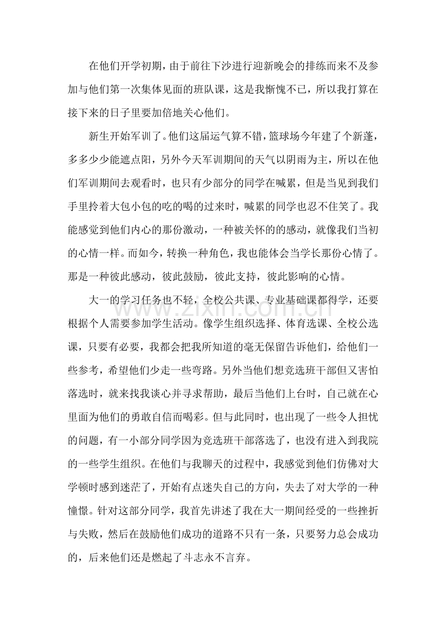 新生学长工作总结.doc_第2页