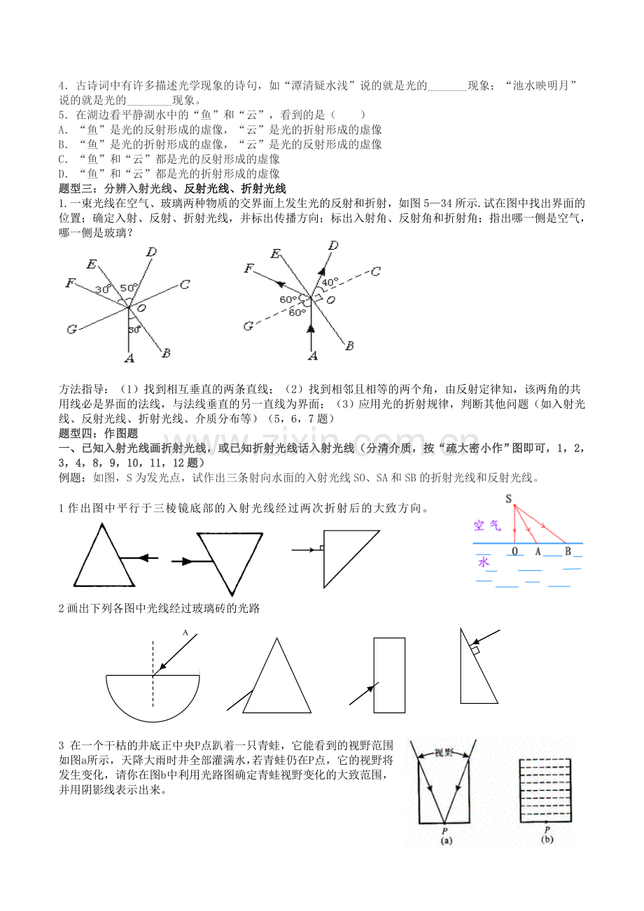 光的折射专题复习.doc_第2页