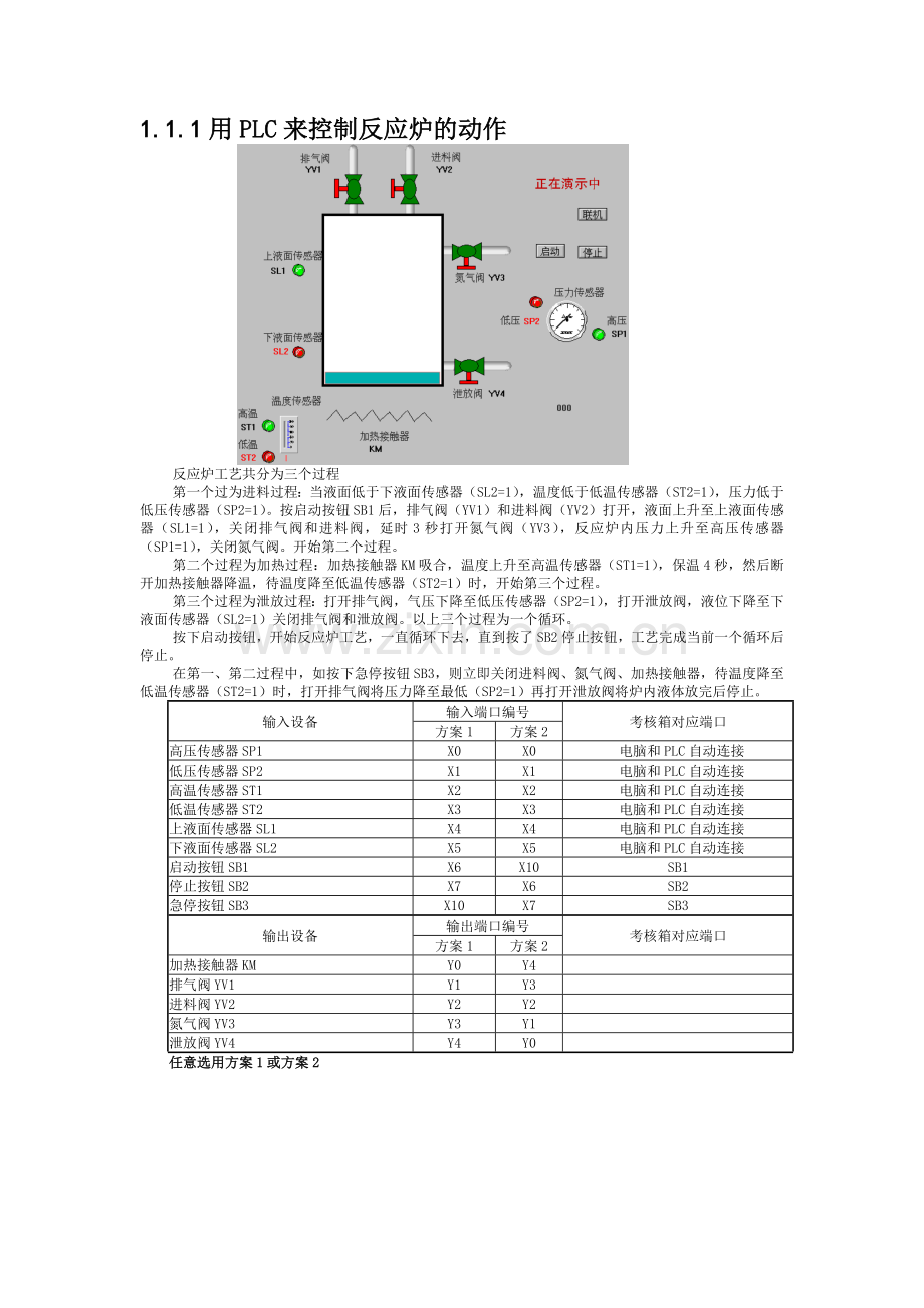 三菱PLC实训试题--NEW.doc_第1页