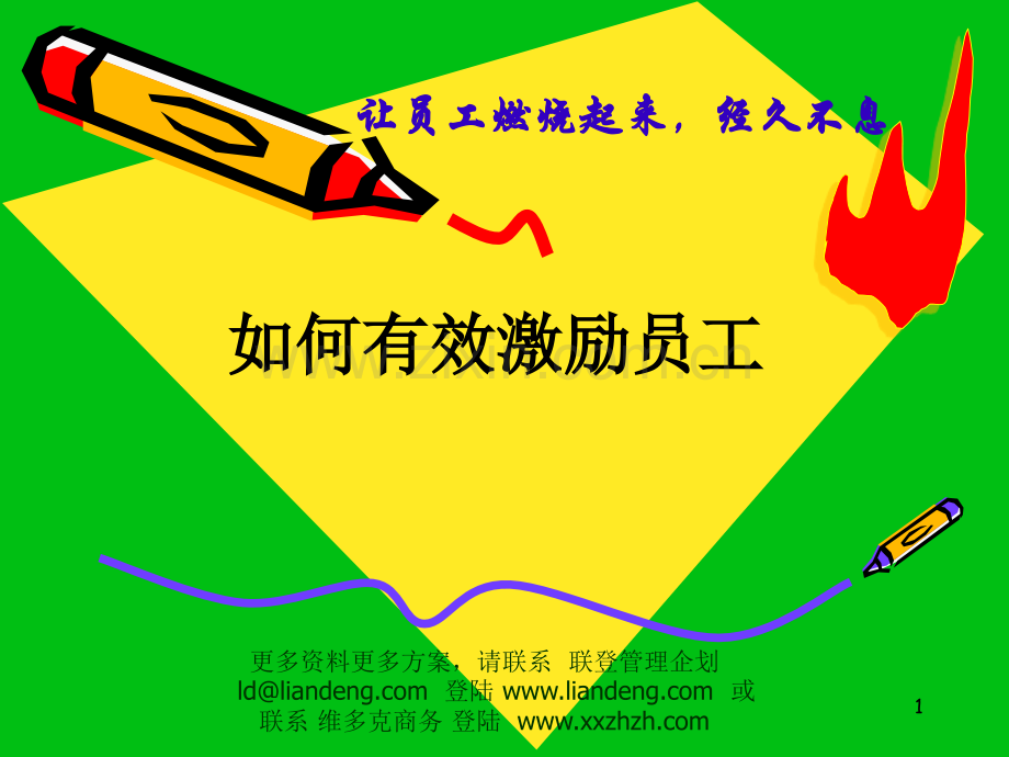 如何有效激励员工.ppt_第1页