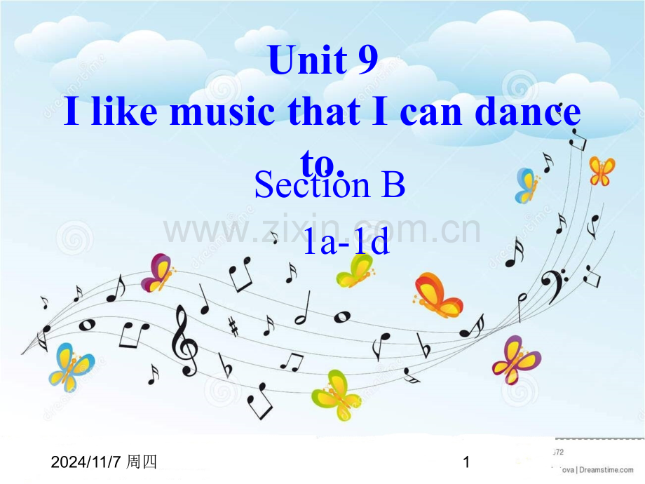 Unit9-I-like-music-that-I-can-dance-to-SectionB(1a-1d).ppt_第1页
