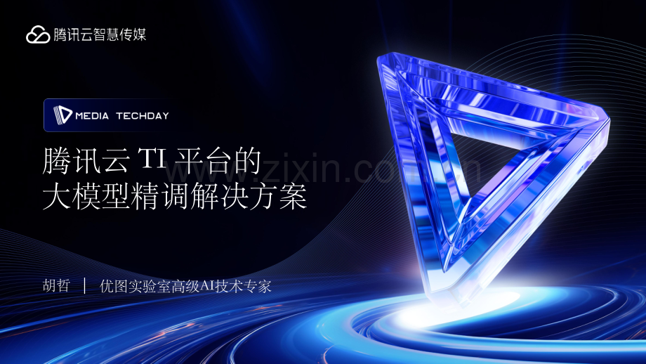 腾讯云TI平台的大模型精调解决方案.pdf_第1页