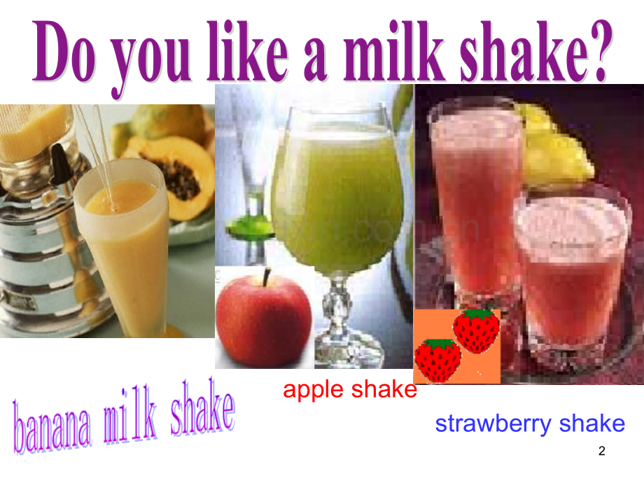 Unit8HowdoyoumakeabananamilkshakeSection-A课件.ppt_第2页