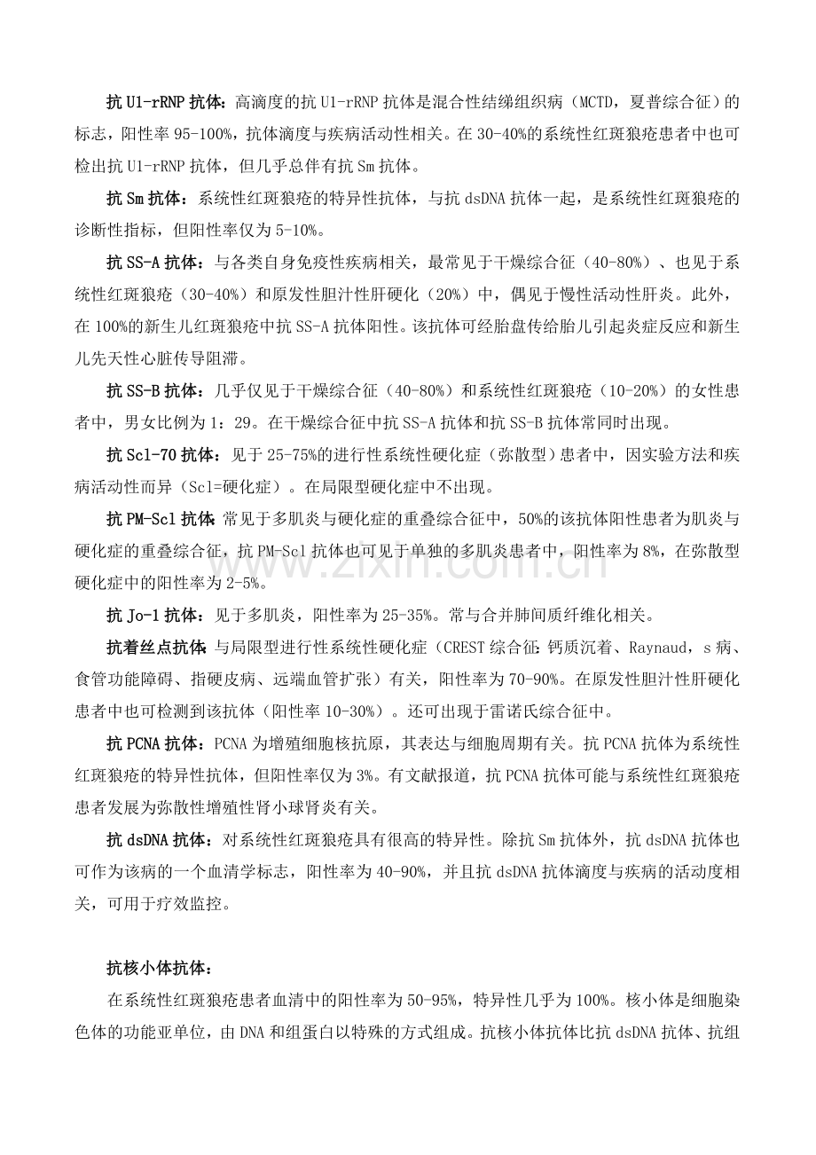 自身抗体谱的临床意义.doc_第1页