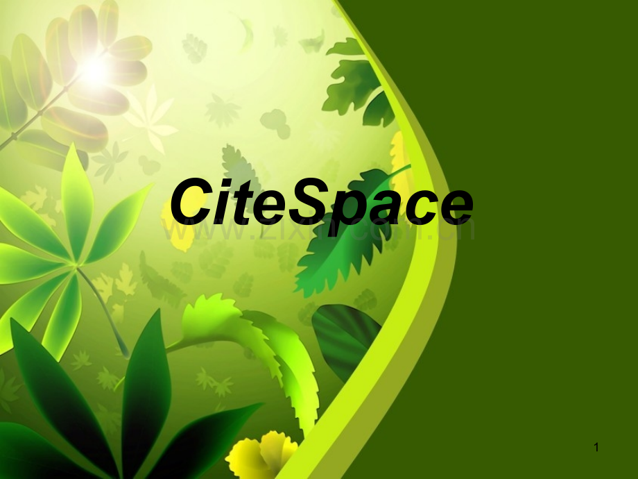 CiteSpace的背景、安装步骤、数据格式、使用过程及其图谱分析PPT学习课件.ppt_第1页