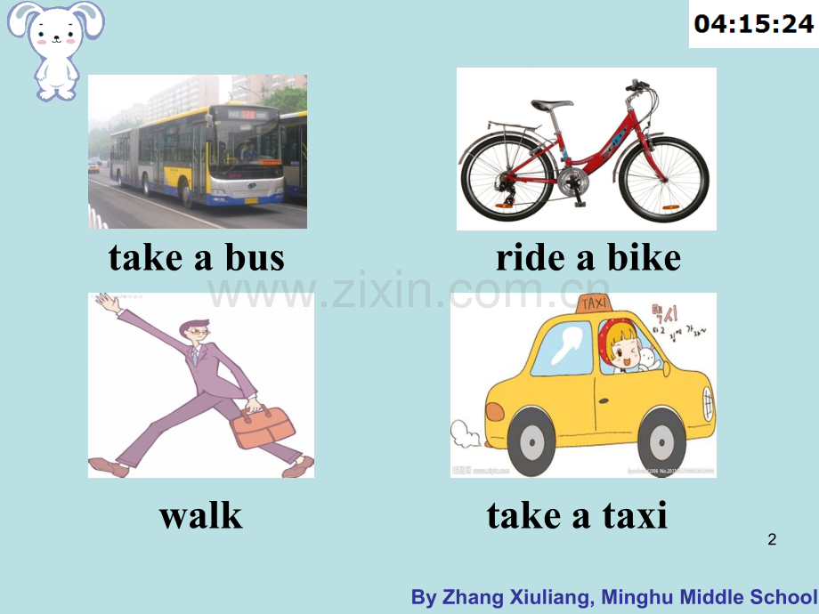 unit-3-how-do-you-get-to-school-section-a-2a-2e(课堂PPT).ppt_第2页