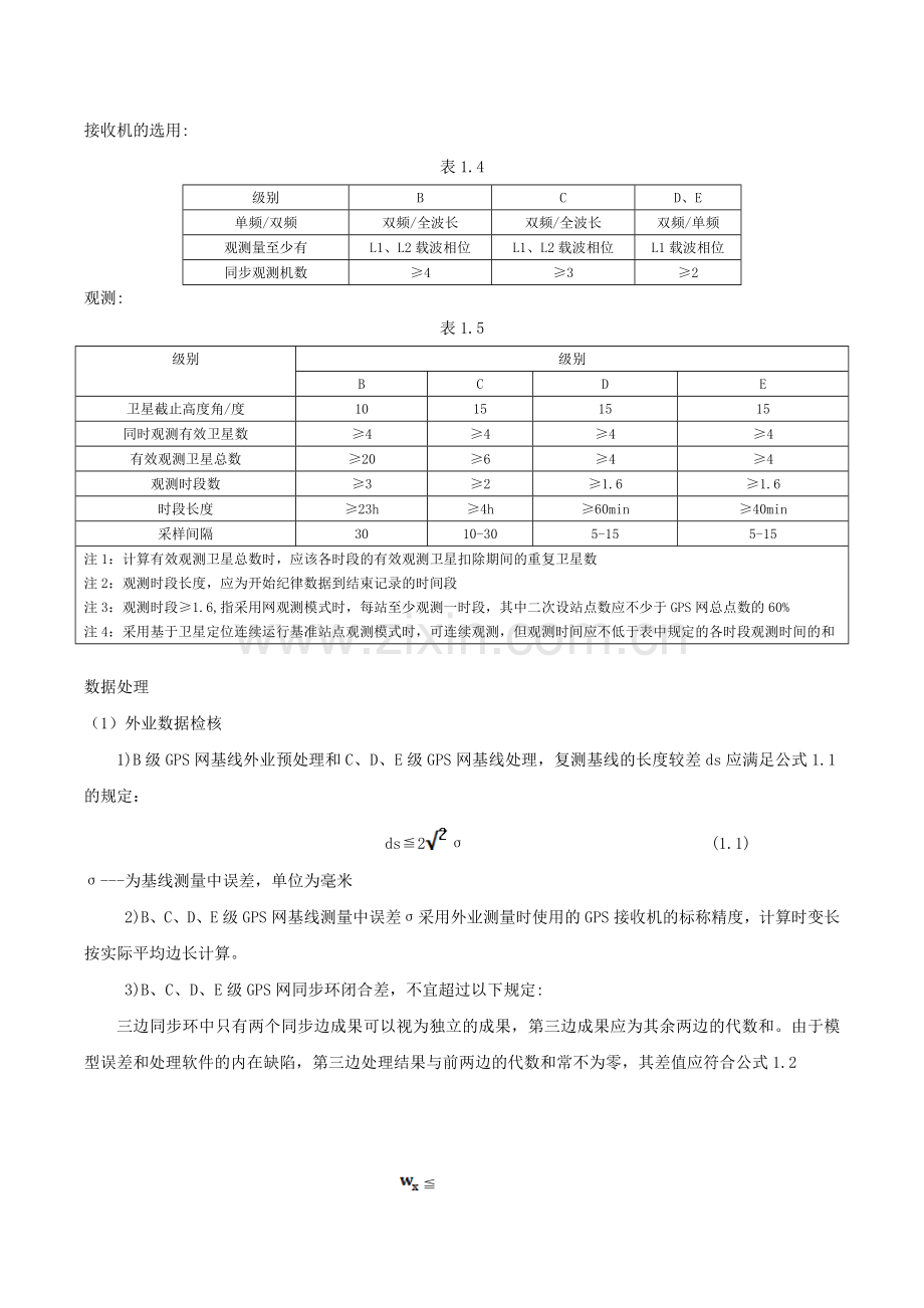 GPS控制网等级分类与规范标准[详].doc_第2页