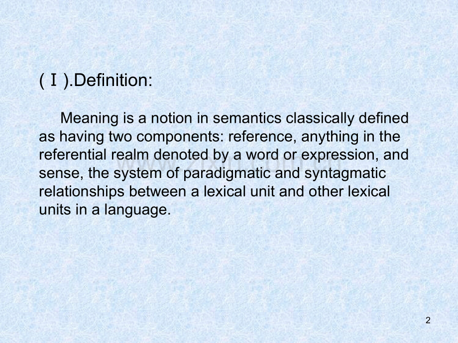 (词汇学)Word-Meaning幻灯片.ppt_第2页