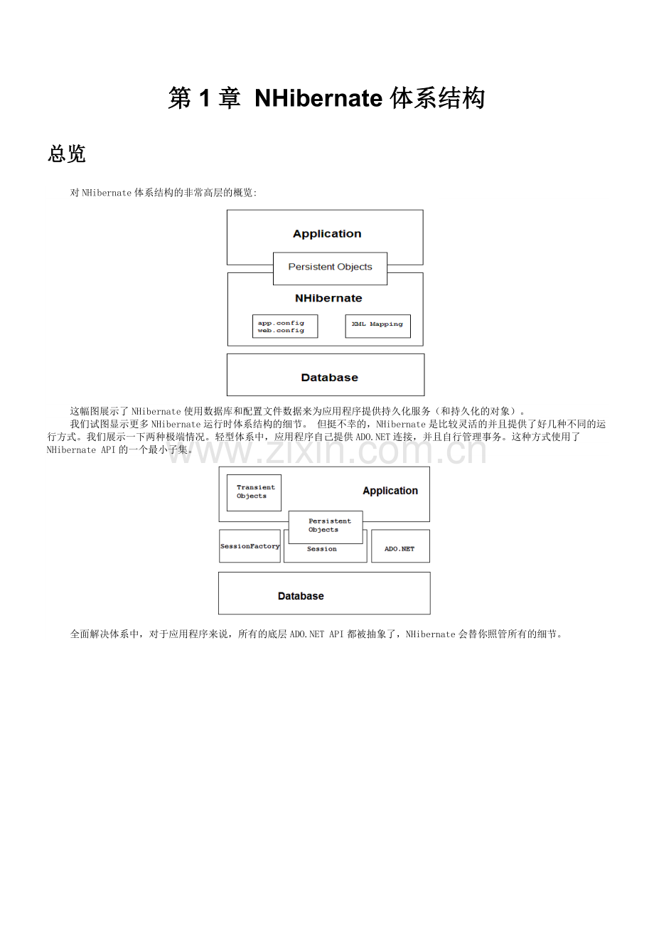 NHibernate中文文档.doc_第1页