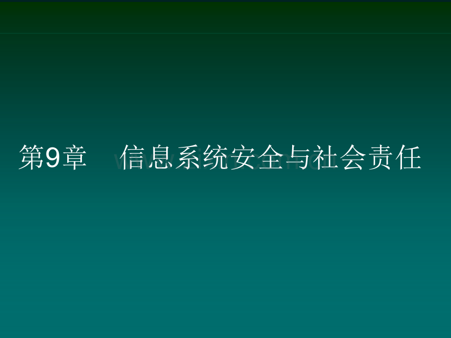 信息系统安全和社会责任.ppt_第1页