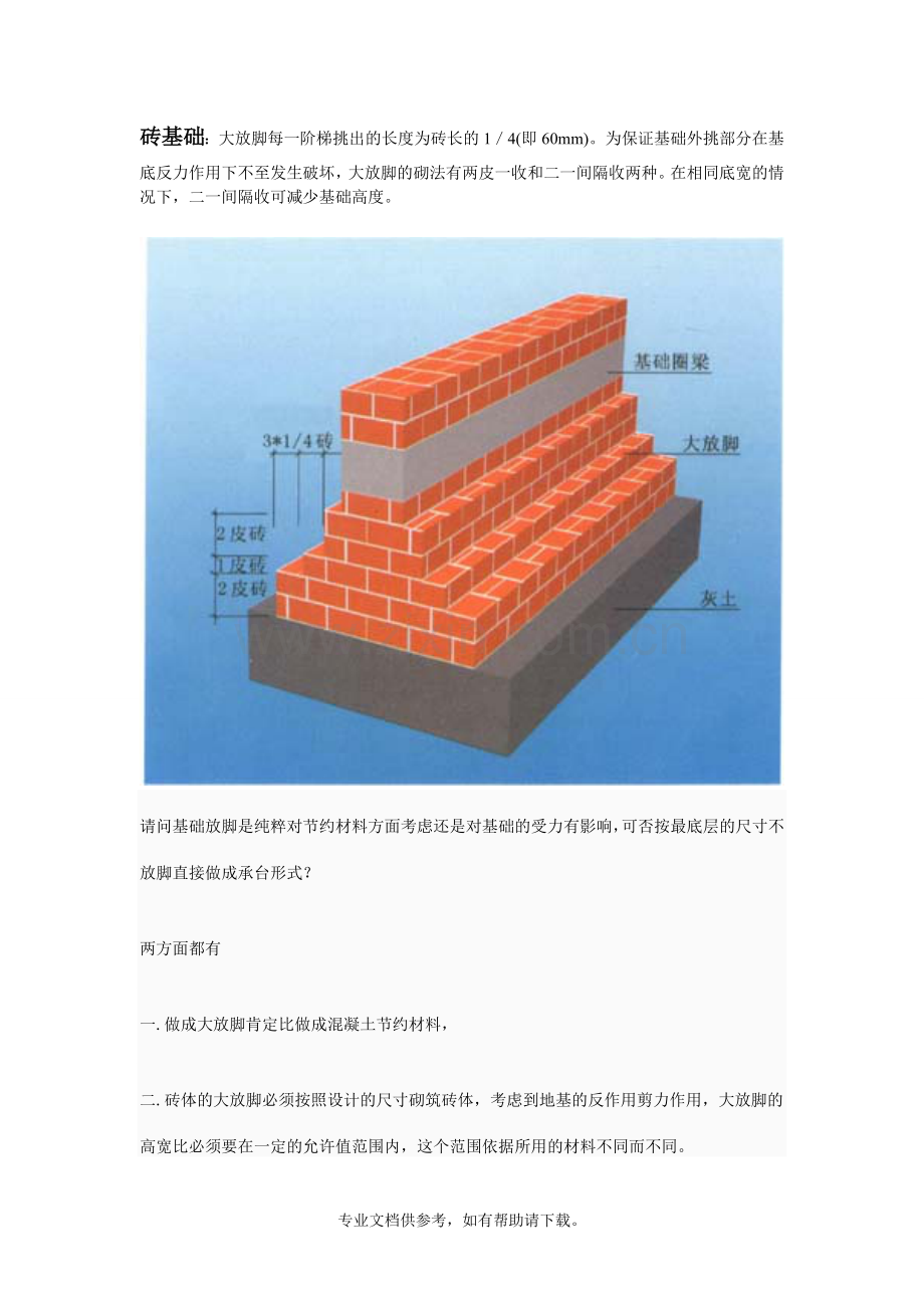 砖基础大放脚详细.doc_第1页