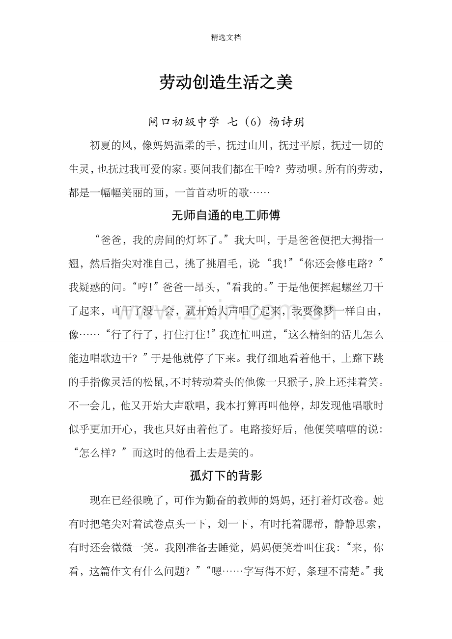 劳动创造生活之美-七(6).doc_第1页