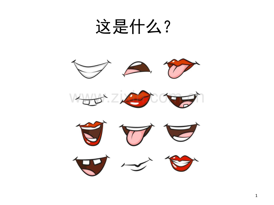 认识嘴巴(课堂PPT).ppt_第1页