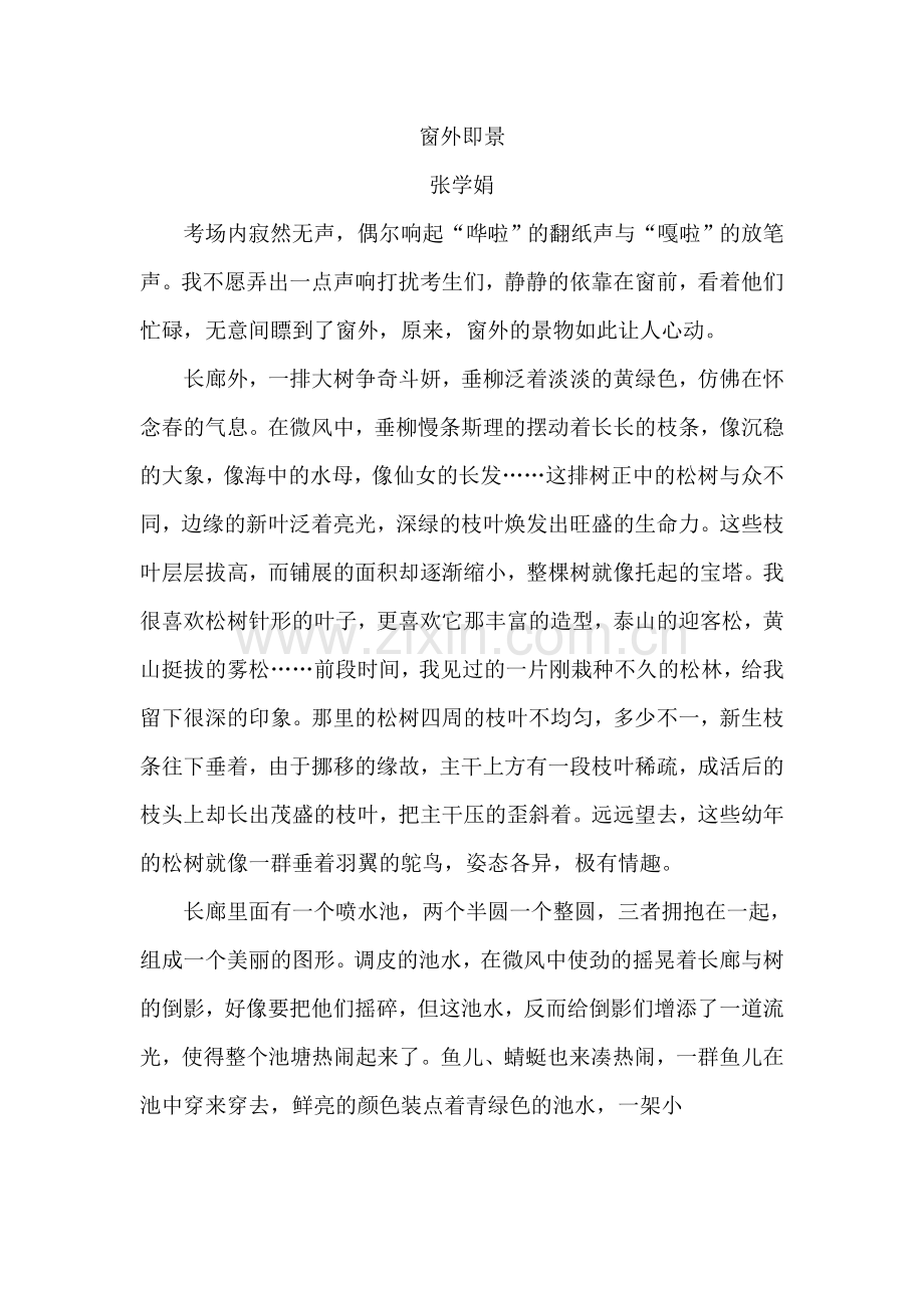 窗外即景.doc_第1页