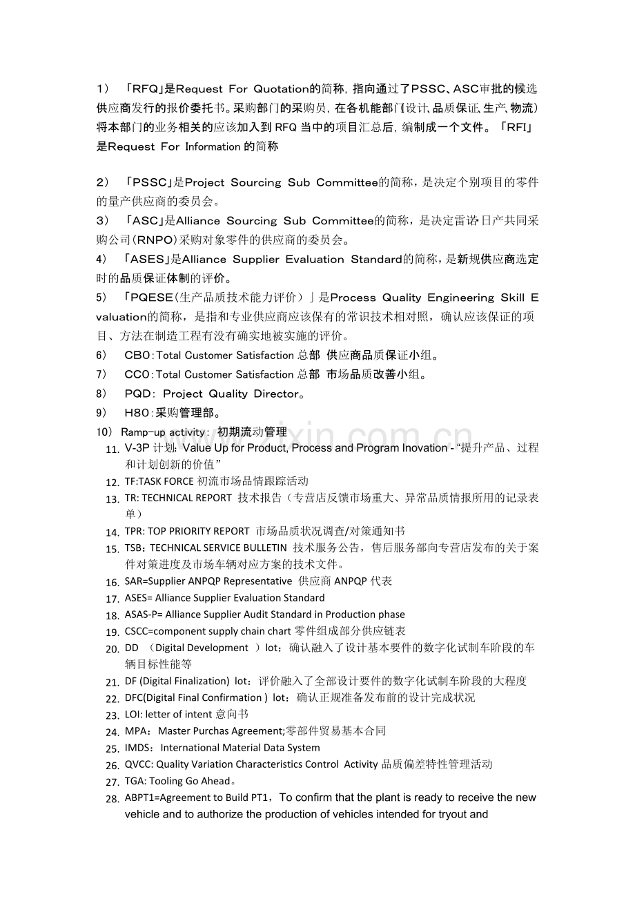 质量术语的英文简称.docx_第1页