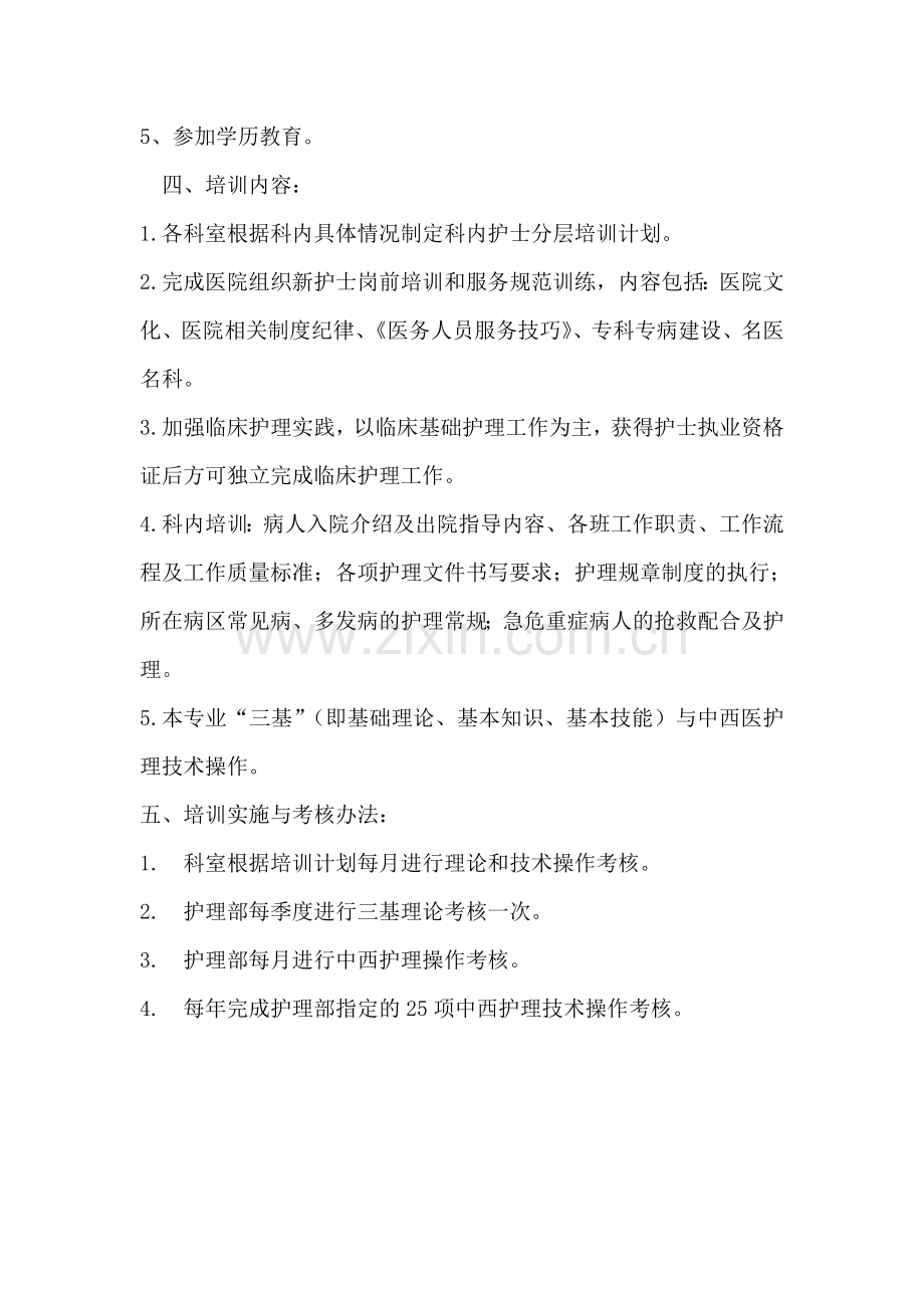 护士分层培训计划.doc_第2页