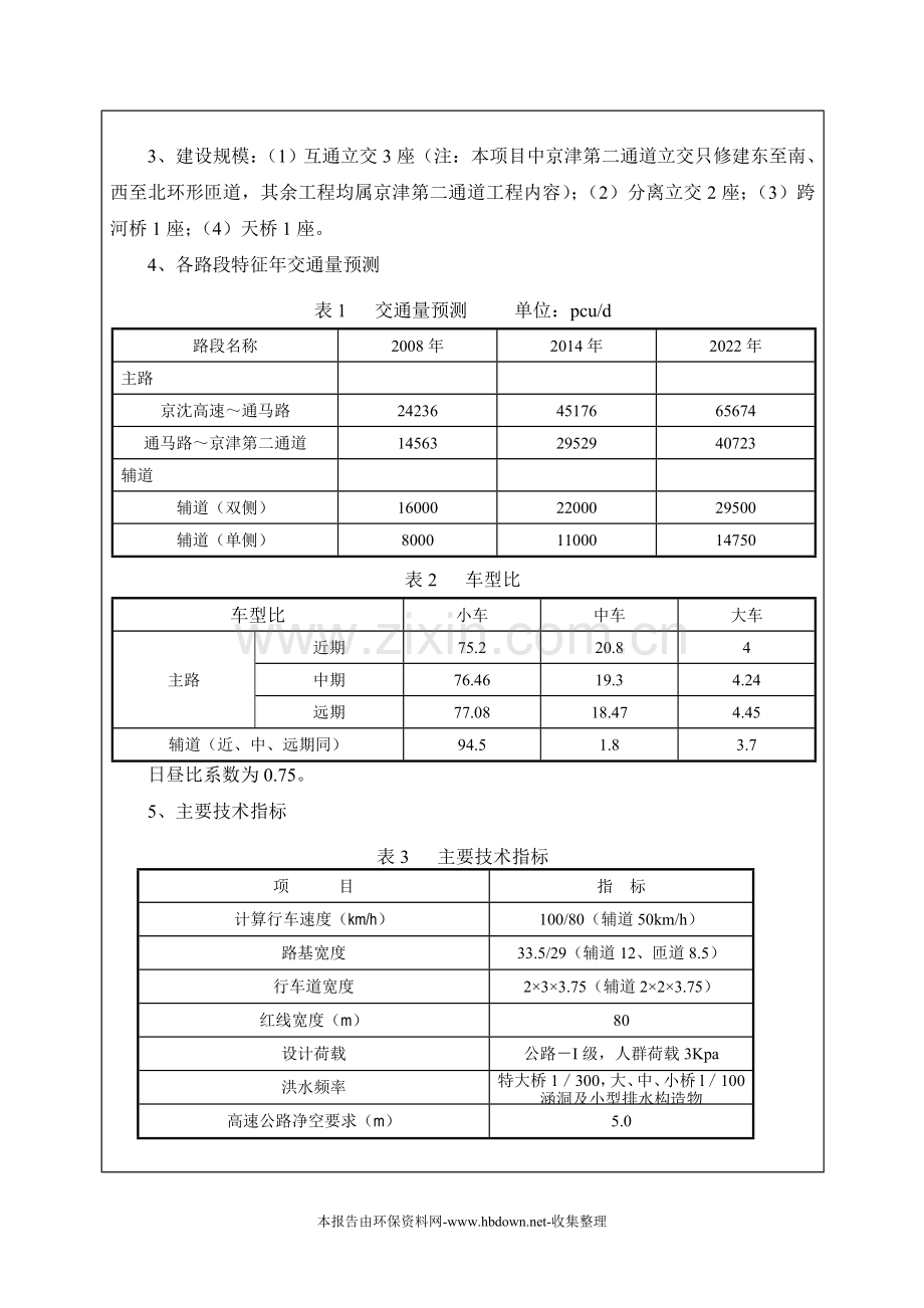 首都机场第二通道(京沈～京津第二通道段)道路工程建设环境影响评估报告表.doc_第2页