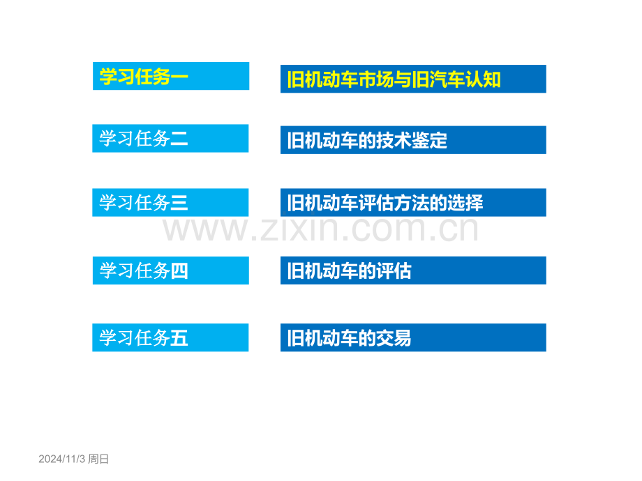 旧机动车鉴定与评估教学课件电子教案全书整套课件幻灯片.ppt_第2页