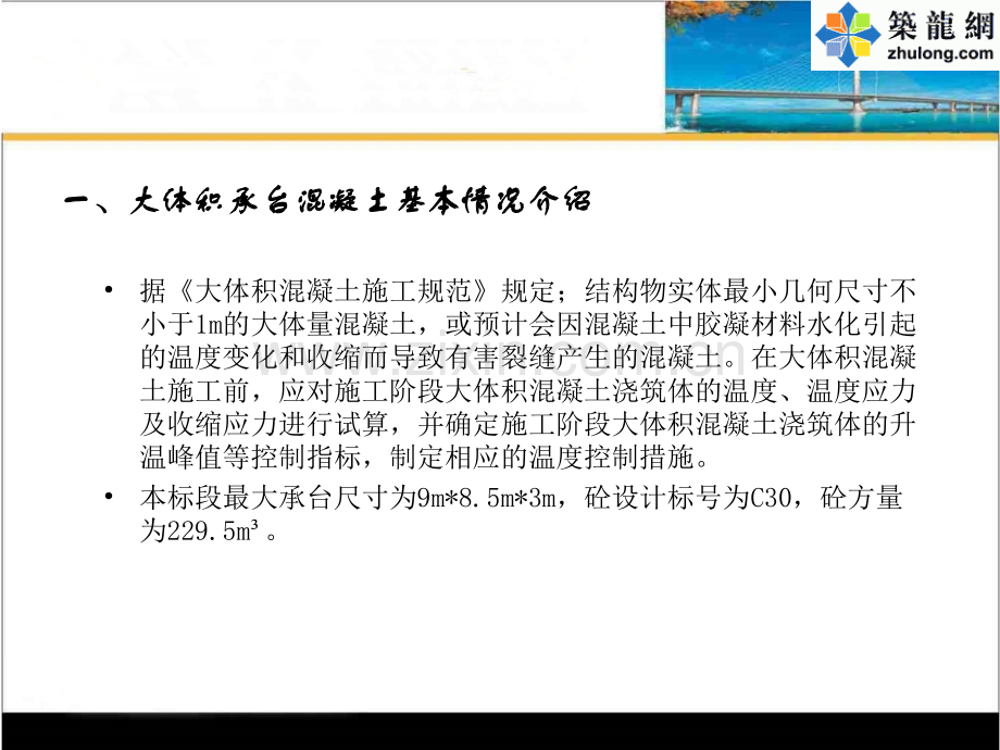 河北高速公路桥梁承台大体积混凝土水化热分析midas建模.pptx_第2页