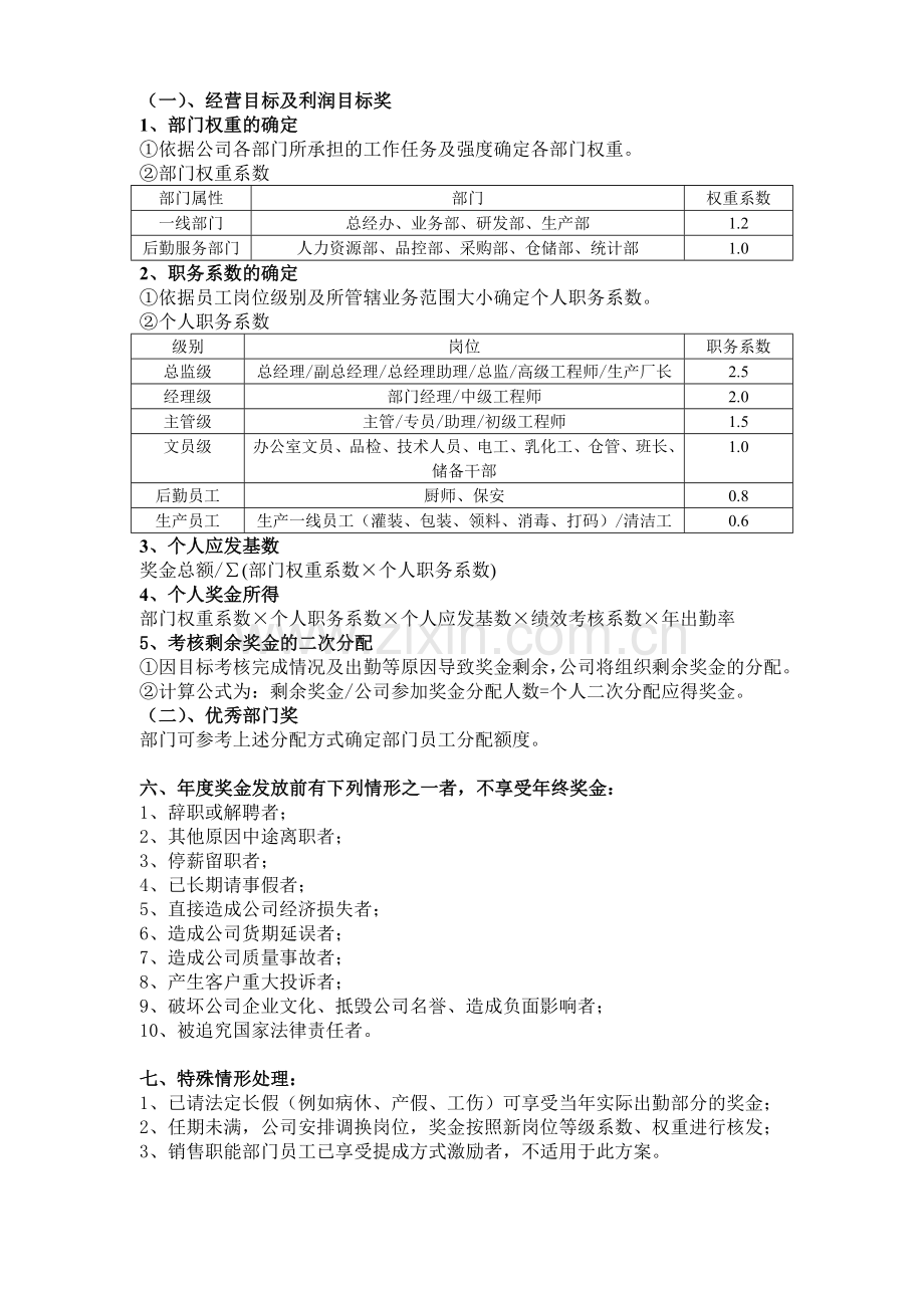 绩效奖金激励方案.doc_第2页
