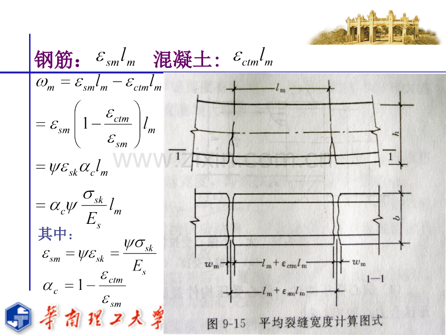 钢筋混凝土构件的变形和裂缝验算.pptx_第1页