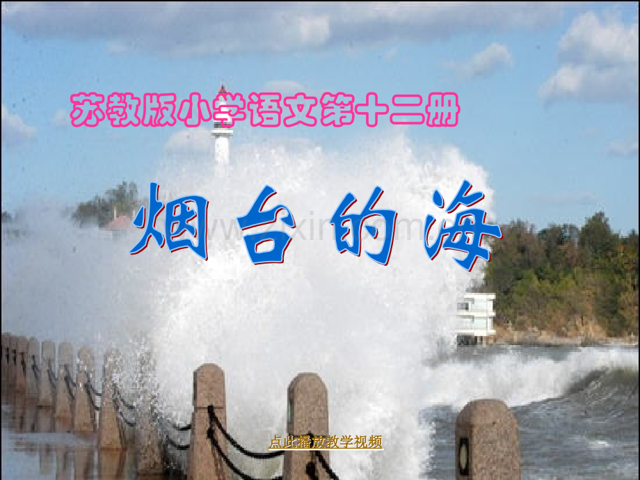 烟台的海分析.pptx_第1页