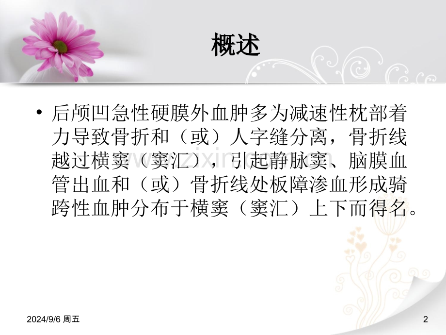 2019整理后颅凹急性硬膜外血肿护理查房.pptx_第2页