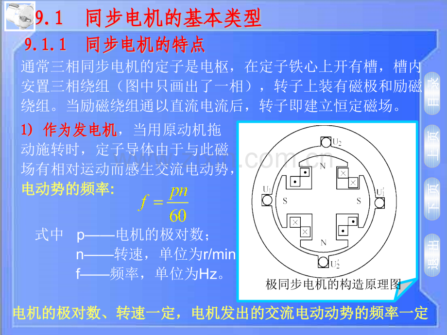 九同步电机的基本类型和基本结构.pptx_第2页