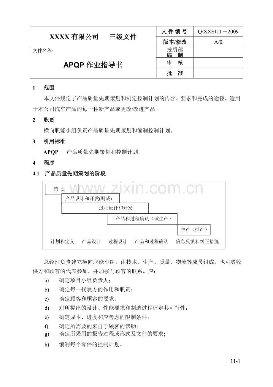 APQP作业指导书.doc_第1页