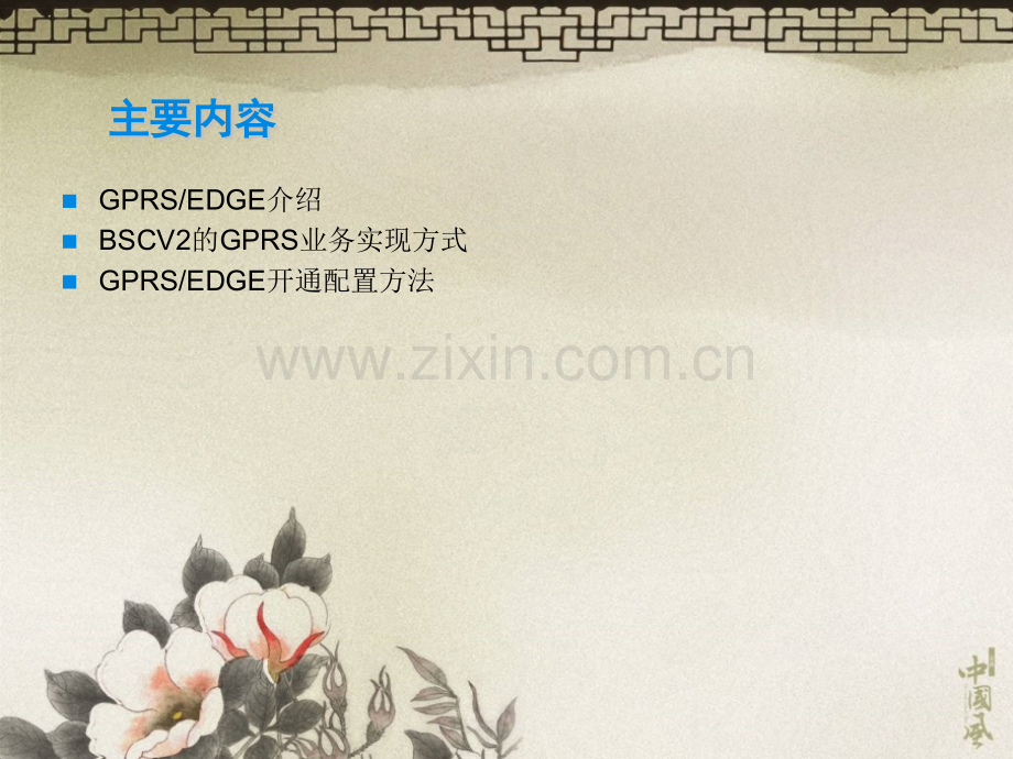 GPRSEDGE技术以及配置介绍.pptx_第1页