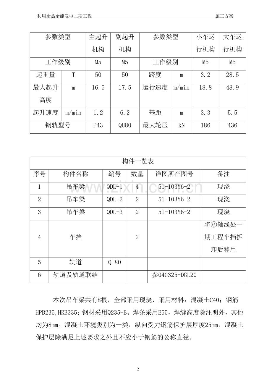 吊车梁专项施工方案.doc_第2页