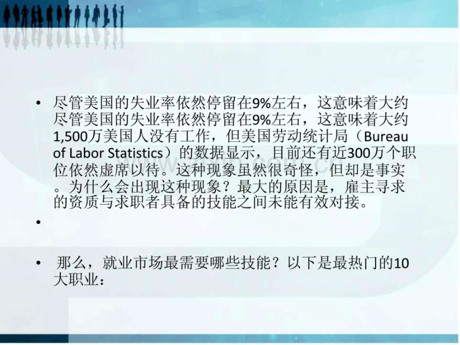 全球十大热门职业.pptx_第1页