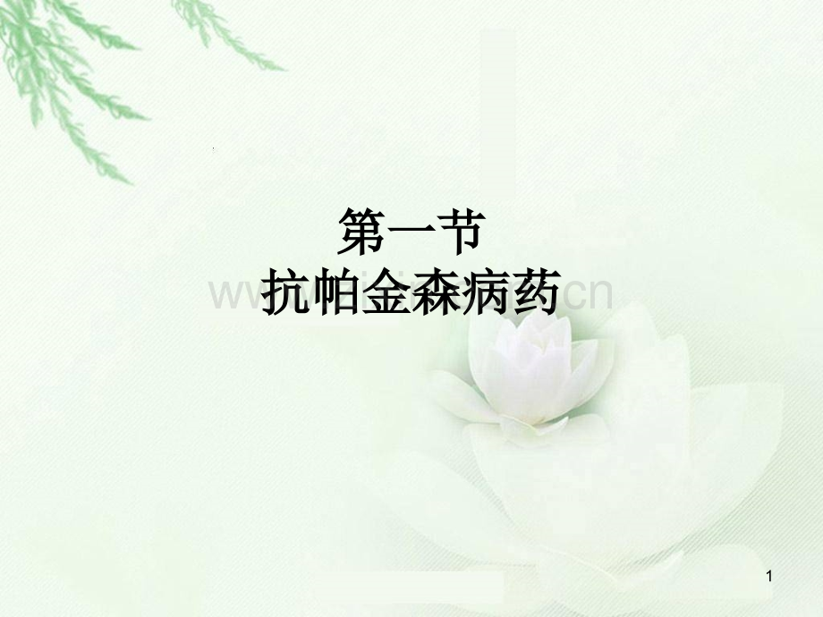 二十治疗神经退行性疾病.pptx_第1页