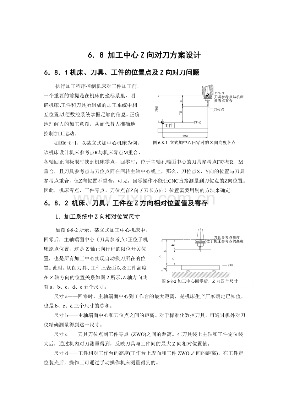 4种加工中心对刀方案设计绝无仅有.doc_第1页