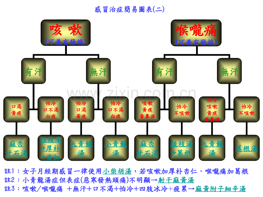 南加州倪师弟子张孟超医师之感冒治症简易图表修订版.pptx_第2页
